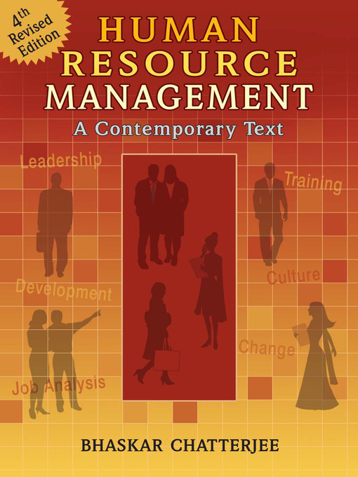 Title details for Human Resource Management - A Contemporary Text by Bhaskar Chatterjee - Wait list